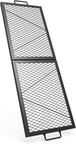 Onlyfire Foldable X-Marks Fire Pit Cooking Grate, 44"  - Lot 780