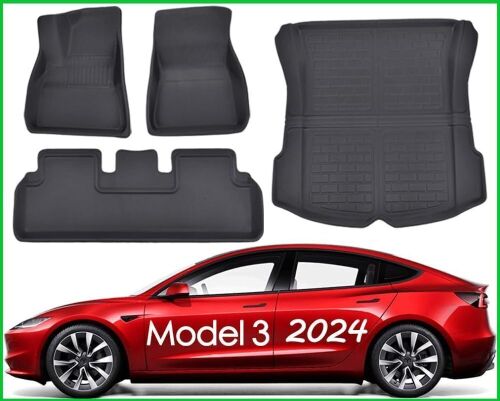 SHARGGE Floor Mats for 2024 Tesla Model 3  - Lot 839