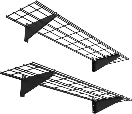 Garage Storage Shelving, 12" x 48", 2 Pack - Lot 784