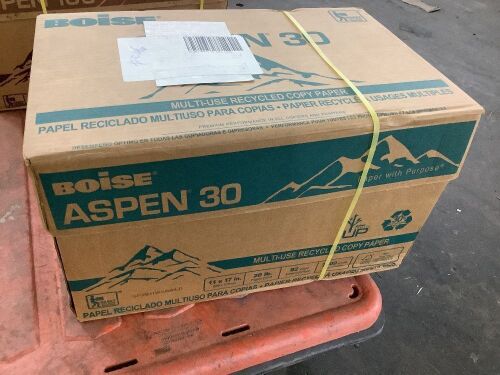 Boise Aspen 30% Recycled Multipurpose Copy Paper, 11" x 17", 20lb, 2500 Sheets - Lot 659