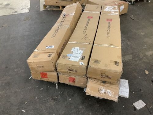 Lot of (6) Cantilever Patio Umbrellas - Uninspected - Lot 743