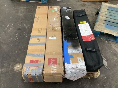 Lot of (4) Pop Up Canopies 10' x 10' & 12' x 12' - Uninspected - Lot 161