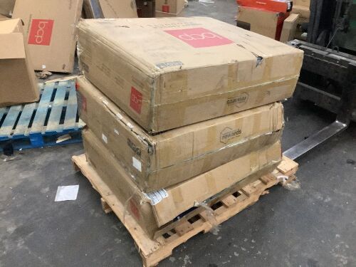 Lot of (3) Futons - Uninspected - Lot 162