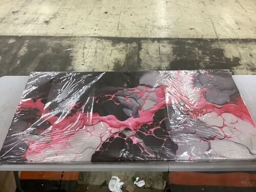 Abstract Wall Art  - Lot 666
