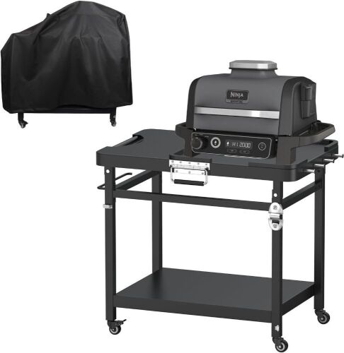 Portable Foldable Grill Cart Table - Lot 801