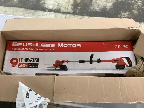 Cordless Brushless Weed Wacker  - Lot 475