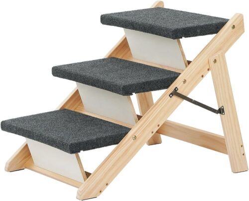 MEWANG Wood Pet Stairs - Lot 495