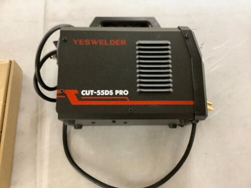  YESWELDER 55 Amp Plasma Cutter Non-High Frequency, Large LED Digital Display Non-Touch Pilot Arc, Digital DC Inverter 110/220V Dual Voltage - Lot 267