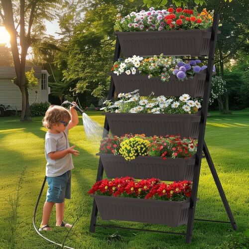 TOREVSIOR 5-Tier Vertical Raised Garden Bed - Lot 777