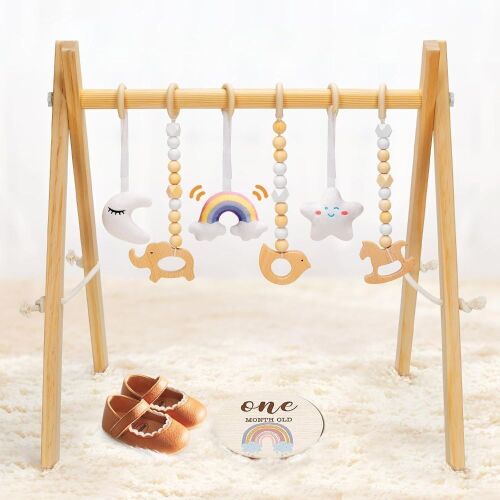 Wooden Baby Play Gym - Lot 767