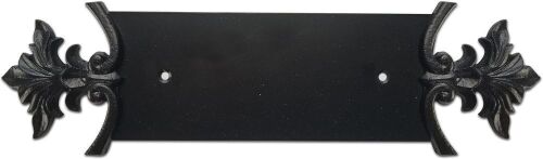 Iron House Address Plaque 20 x 1 x 5.5" - Lot 609