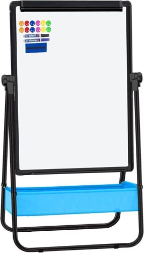 Magnetic Whiteboard with Stand, Double Sided, 40"x28"  - Lot 379