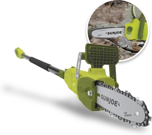 Sun Joe 10 inch 8.0 Amp Electric Convertible Pole Chain Saw - Lot 519