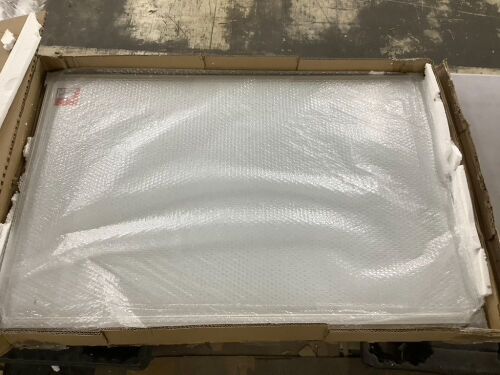 BSTPCOO Double-Sided Mobile Magnetic White Board 40" x 28" - Missing 3 Wheels  - Lot 499