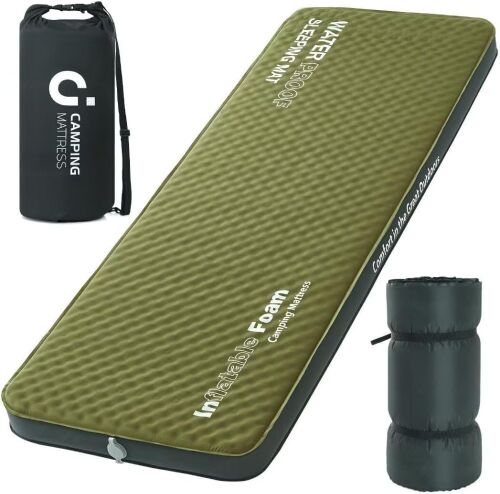  4in Ultra-Thick Foam Self Inflating Sleeping Pad - Lot 588