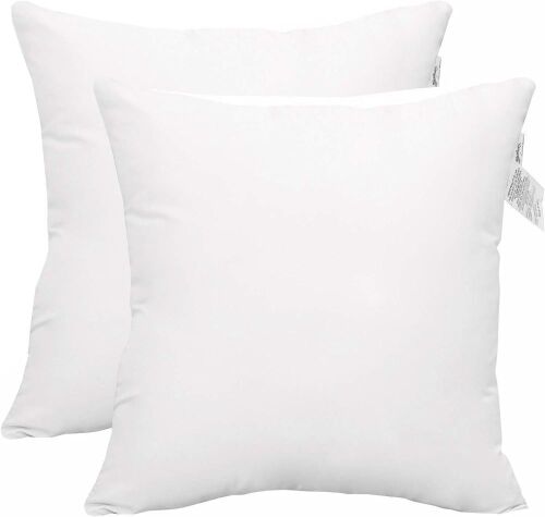 ACCENTHOME 28x28 Pillow Inserts, 2 Pack  - Lot 818