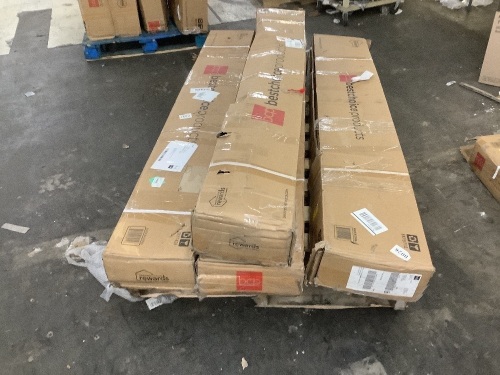 Lot of (4) Cantilever Patio Umbrellas - Uninspected  - Lot 482