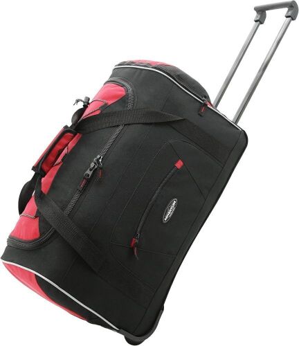 Travelers Club Adventure Rolling Duffel Bag, 22-Inch - Lot 392