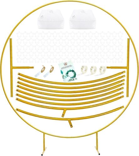 LANGXUN Metal Round Balloon Arch Kit  - Lot 370