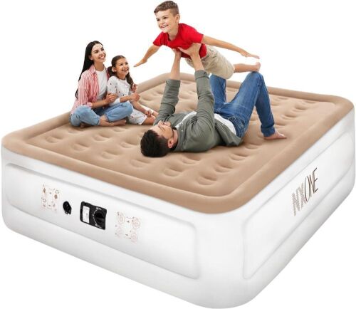 NXONE King Air Mattress with Electric Built-in Pump - Lot 390