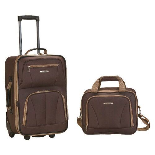 Rockland Rio 2pc Softside Carry On Luggage Set - Lot 770