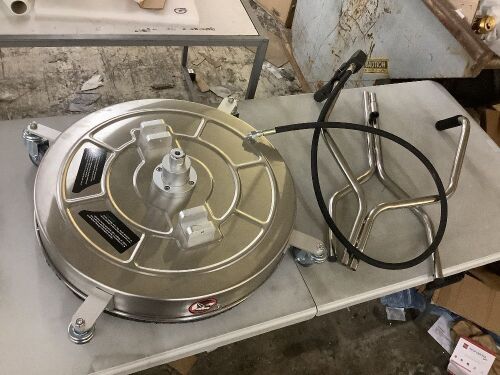 Pressure Washer Surface Cleaner Attachment - Needs Hardware  - Lot 485