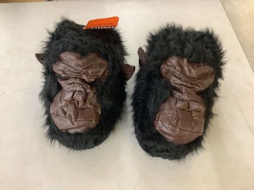 Funziez! Gorilla Slippers, X-Large - Lot 698