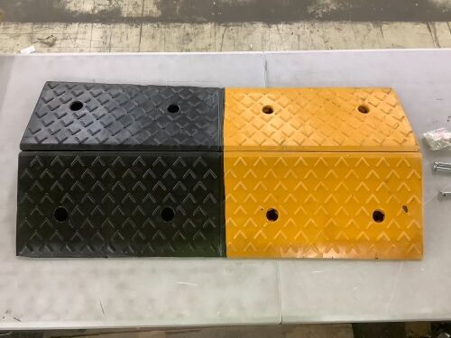 Rubber Curb Ramps - Lot 701