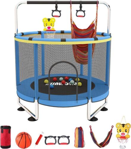 Toddler Trampoline with Enclosure  - Lot 704