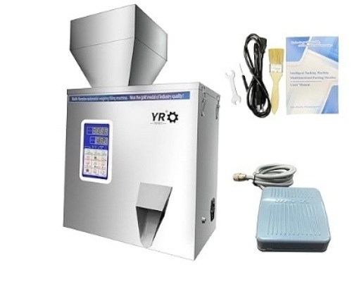 Pro Powder Filling Machine dispenser filler Automatic Intelligent Weighing scale Filling Machine with foot pedal (1-200g weighing machine - Lot 72