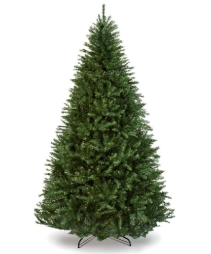 Hinged Douglas Full Fir Artificial Christmas Tree w/ Metal Stand - Lot 77
