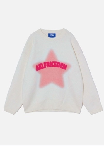 Aelfric Eden Flocking Star Sweater size large - Lot 315