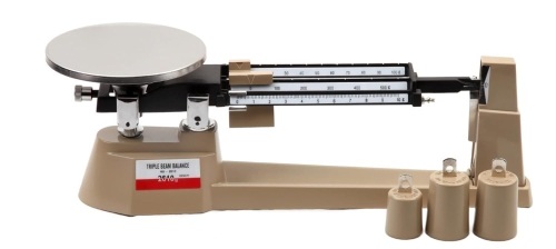 Triple Beam Mechanical Balance Scale/Triple Beam Scale/2610g 0.1g for Lab Analytical School MB2610 - Lot 2223
