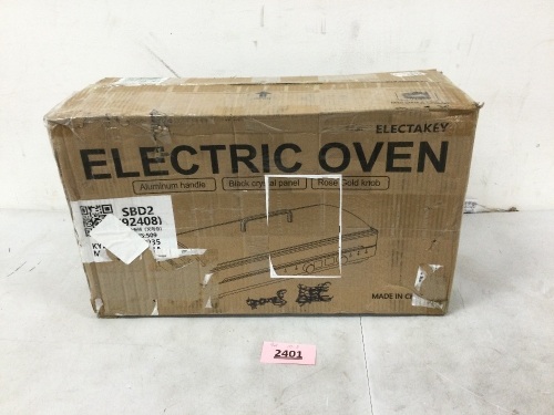 Electakey Induction Cooktop 2 Burner With Removable Cast Iron Griddle Pan - Lot 2401