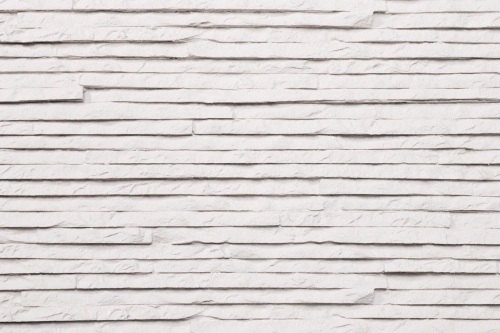 14 White Faux Quartz Stacked Stone Wall Cladding, 3D Small Brick Tiles for Interior and Exterior Walls (27 sq ft) - Lot 2467