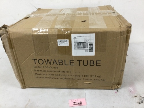 Bupplee 3 Person Towable Tube - Lot 2526