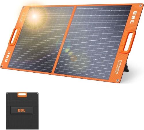 EBL Solar Apollo 100W Portable Solar Panel  - Lot 170