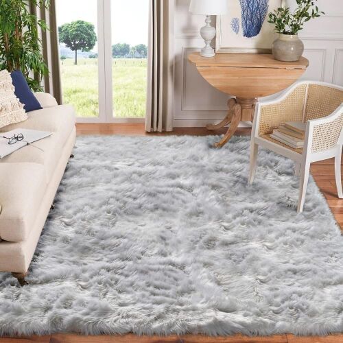 Goolela Faux Fur Rug, 8' x 10' - Lot 209