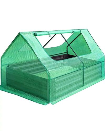 Quictent 4' x 3' x 1' Galvanized Garden Bed with Cover - Lot 284
