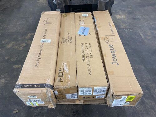 Lot of (4) Pop Up Canpies - Uninspected - Lot 329