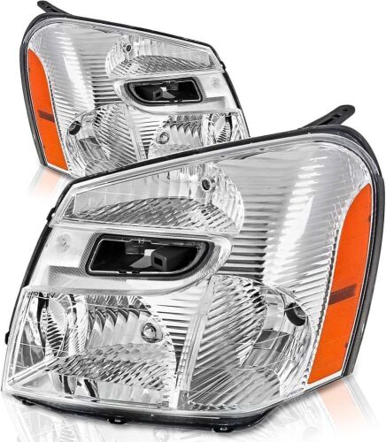  A and P 2005-2009 Chevy Equinox Headlights, Chrome Housing  - Lot 376