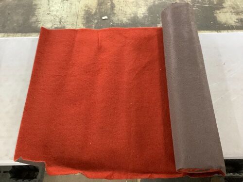HOMBYS Extra Thick Red Carpet Runner - Lot 704