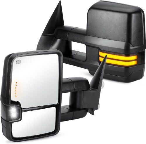  Power Control Heated Towing Mirrors for 2003-2006 Chevrolet Silverado Avalanche 1500 2500 Cadillac Escalade ESV EXT Tahoe GMC Sierra 1500 2500 3500 Yukon XL - Lot 749