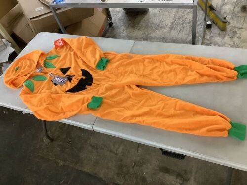 Funziez! Adult Pumpkin Onesie, Small  - Lot 624