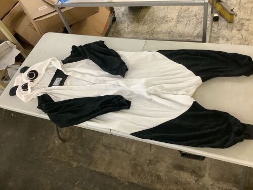 Funziez! Adult Panda Onesie, Small - Small Blemish  - Lot 632