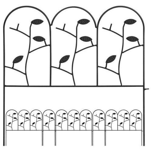 Amagabeli Decorative Garden Fence 18" x 7'  - Lot 410