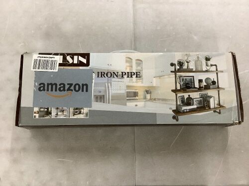 Iron Pipe Shelving  - Lot 545