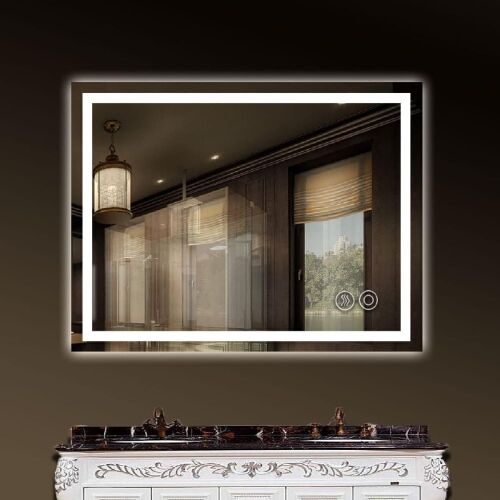 LED Bathroom Mirror 20" x 28"  - Lot 851