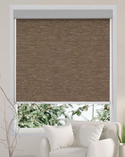 Persilux Roller Shades, Brown, 31" x 72"  - Lot 541