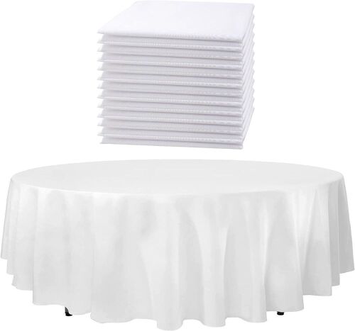 120" Round Table Cloth, 12 pc - Lot 507